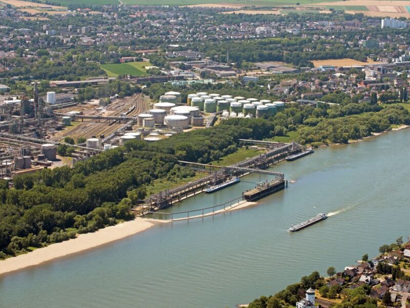 Rheinland raffinaderij Shell