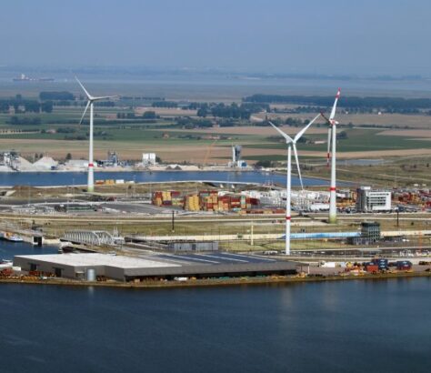 Windturbines in Antwerpen